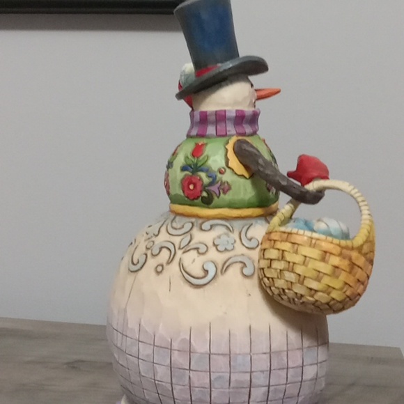 Jim Shore Musical Snowman Excellent - Picture 6 of 7